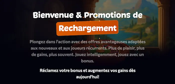 APHRODITE CASINO Présentation banner